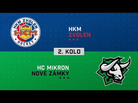 2.kolo štvrťfinále HKM Zvolen - HC Mikron Nové Zámky HIGHLIGHTS