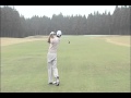 完璧！　アイアンショットのスーパースロー映像