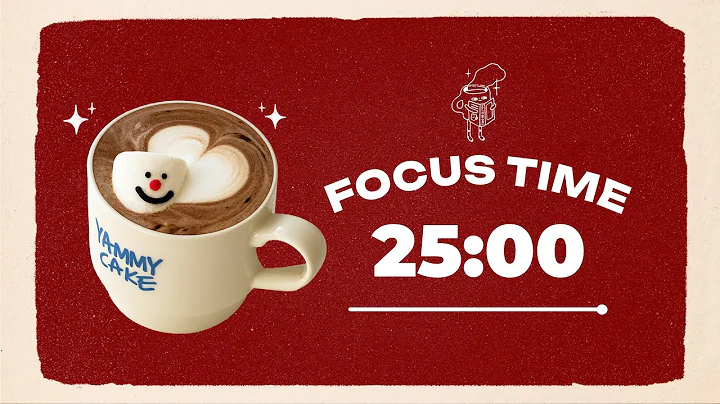☕Study with Me | Christmas Cocoa with Marshmallow | 25/5 Timer |Chill Lo-fi 🎶|2,5 Hour Focus Session