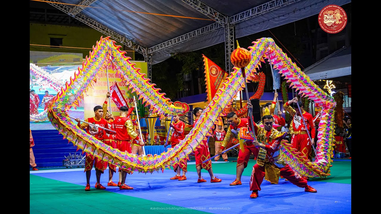 Múa Rồng Tinh Anh Đường - GIẢI NHẤT CÚP CHỢ LỚN 2022 - Na Tra Nộ Tam Thái Tử Đông Hải Long Vương