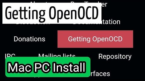 MAC -Sequoia 15,  Install Home Brew & Open OCD