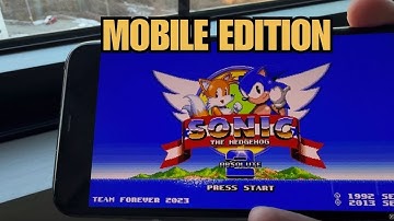 How to play Sonic Absolute 2 iOS Android (Gameplay + Link)