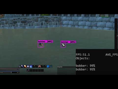 WoW fishing bot detection - yolov4