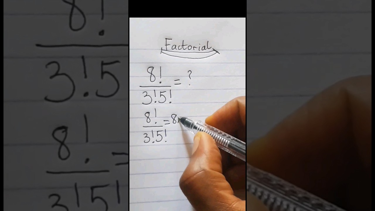 Amazing Factorial Division 