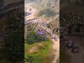 Камни падают на головы орков 🪨
