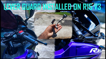Lever guard installed on R15 V3... Looks awesome