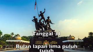 Video-Miniaturansicht von „Tanggal 31 with lyrics“