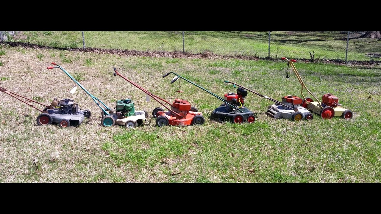 Vintage Lawn Mower Parade YouTube