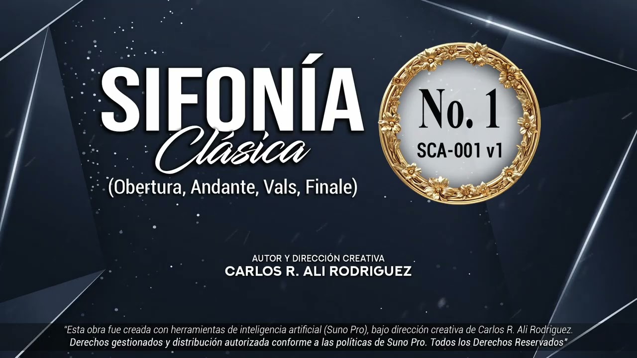 Sinfonía No. 1 – Música clásica para estudiar | Obertura, Andante, Vals, Finale | SCA‑001 v1