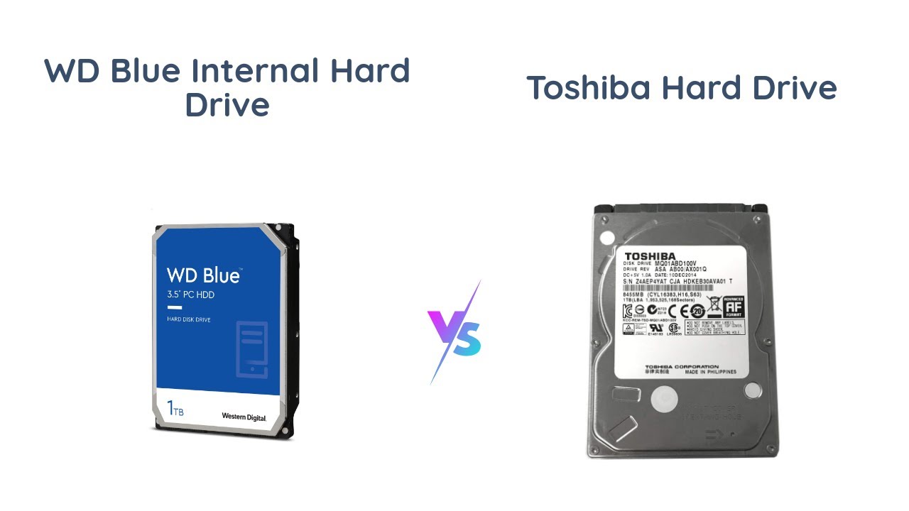 TOSHIBA 3枚WD Blue1枚　HDD 4枚セット WD Blue vs Toshiba 1TB PS3/PS4 Hard Drive: Which One is Best