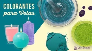 Colorantes para velas: los diferentes tipos que hay y como usarlos