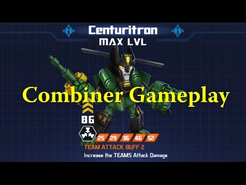 Transformers Battle Tactics - Combiner Centuritron Gameplay