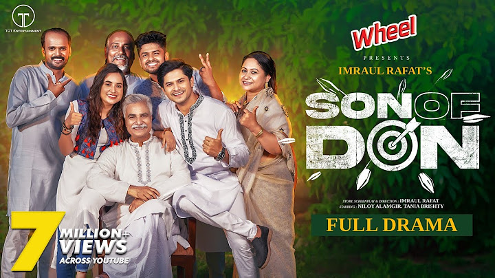 Son of Don | সন অফ ডন | Full Drama | Niloy Alamgir | Tania Brishty | New Bangla Natok 2024