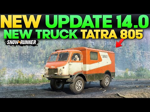 New Huge Update 14.0 New Upcoming Truck Tatra 805 in SnowRunner You Need to Know