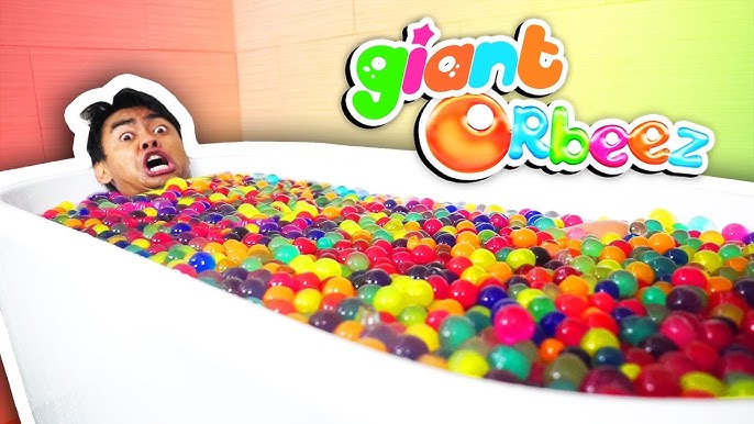 15,000 Orbeez in a GIANT Balloon!! 