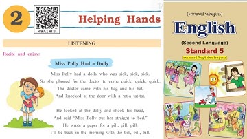 STANDARD 5, ENGLISH, UNIT -2 HELPING HANDS