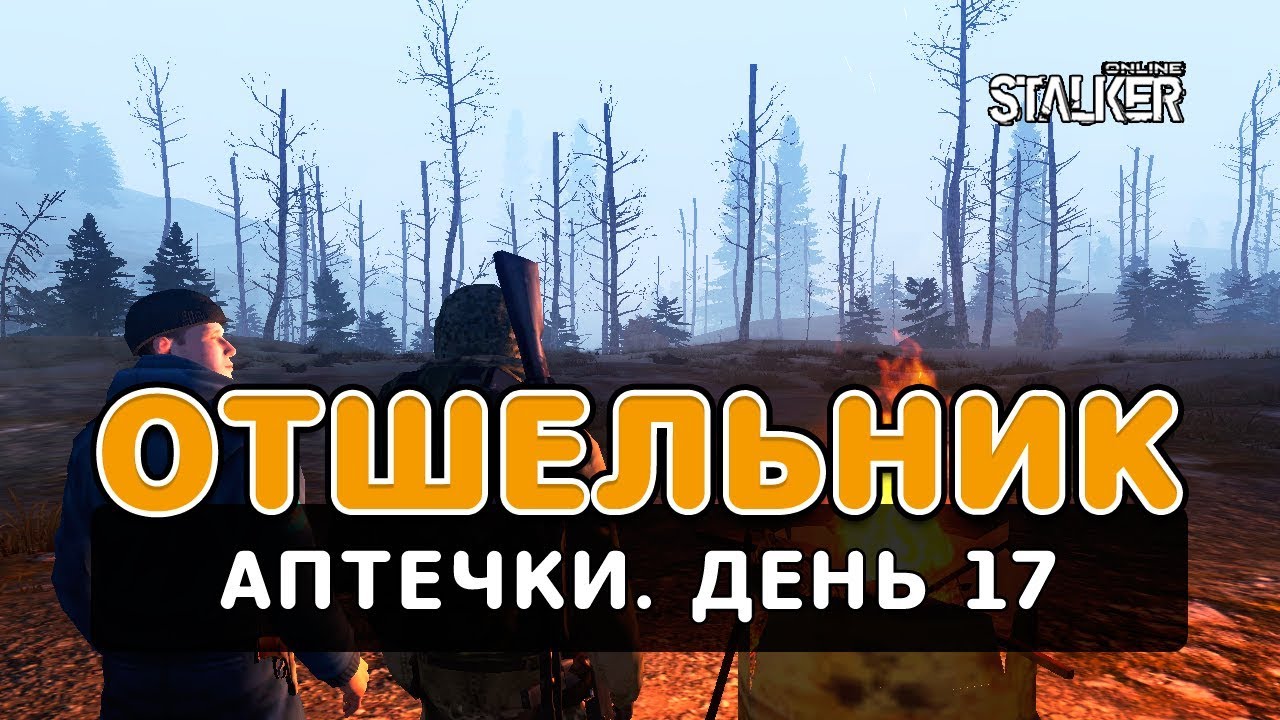 Отшельник. Сталкер Онлайн. Аптечки. День 17. - YouTube