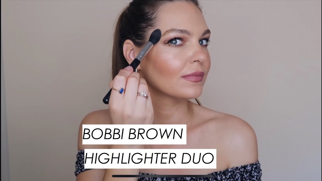 Bobbi Brown Highlighting Powder Duo Bare Glow/Opal Glow Review