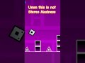 this is not Stereo Madness #shorts#geometrydash #game#idk#streomadness