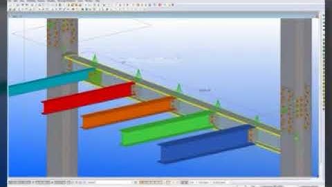 tutorial tekla structure, auto connection