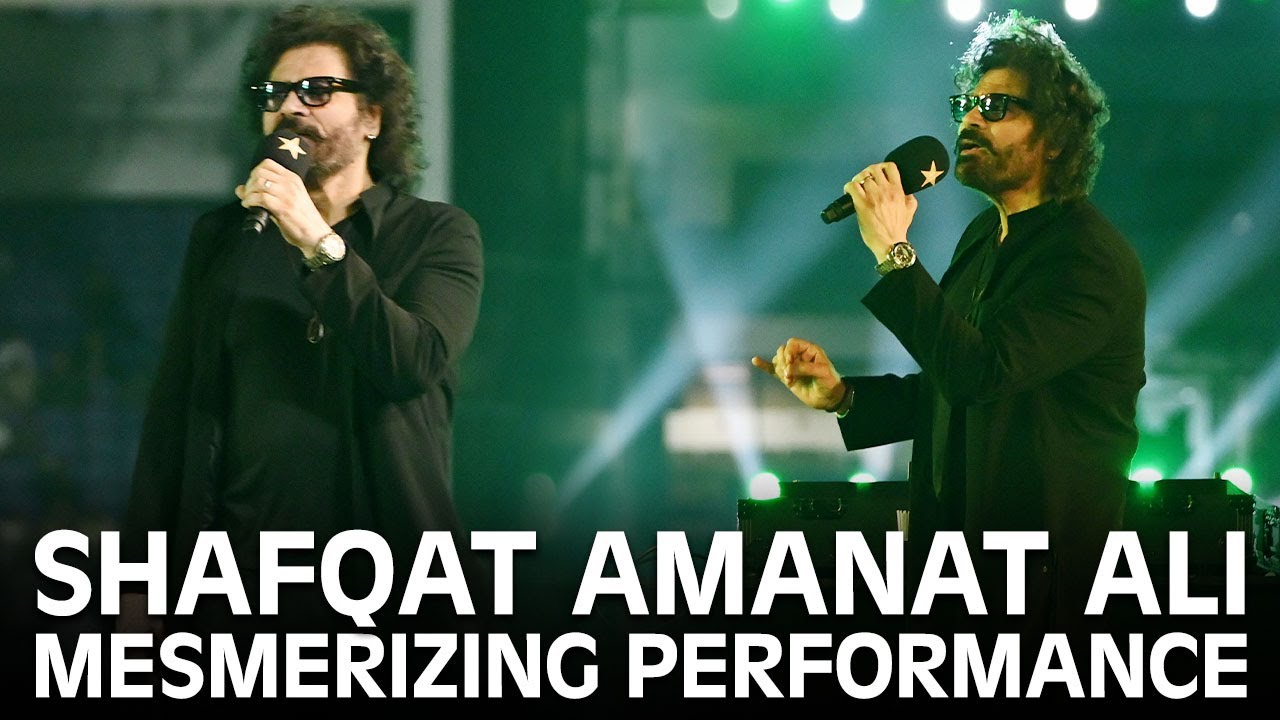 Mesmerizing Performance by Shafqat Amanat Ali at the Grand Inauguration of the Newly Buil NBSK