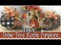 DIY Dollar Tree Rustic Pumpkins Fall Decor | Pumpkin Patch DIY | Farmhouse Fall Decor