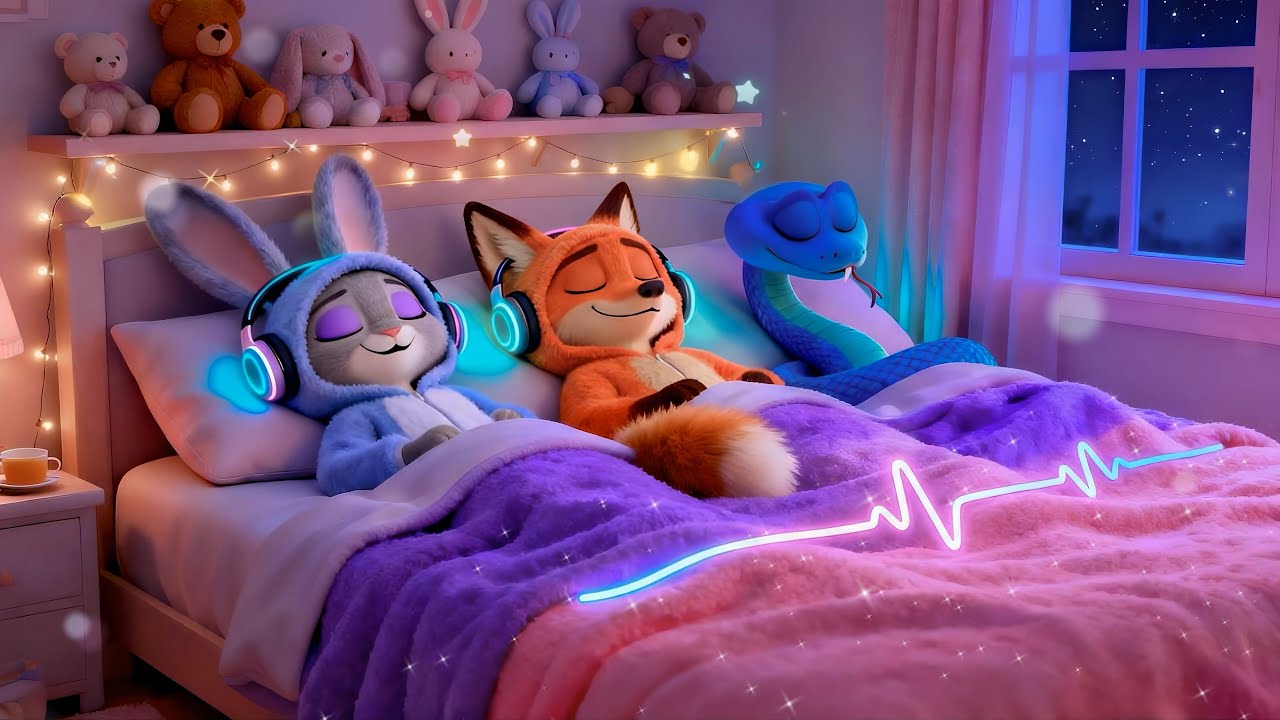 Sleep Better in 3 Min 🌙 Improve Sleep Quality with Judy, Nick & Gary from Zootopia 2 🌟