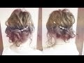 ☆バックカチューシャでお洒落に☆三つ編みギブソンタック　簡単ヘアアレンジ【Tecchannel】