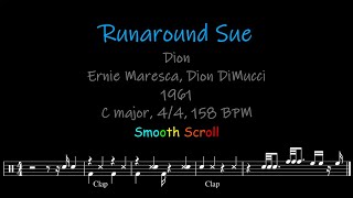 Runaround Sue, Chords, Lyrics and Timing