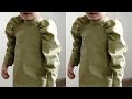 The Making of an Outfit with a Raglan Effect / The Easiest and Best way to create a raglan effect.
