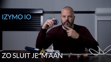Zo sluit je de Somfy Izymo IO rolluikontvanger aan