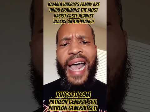 KAMALA HARRIS'S FAMILY ARE HINDU BRAHMINS THE MOST RACIST CASTE AGAINST BLACKS ON THE PLANET!