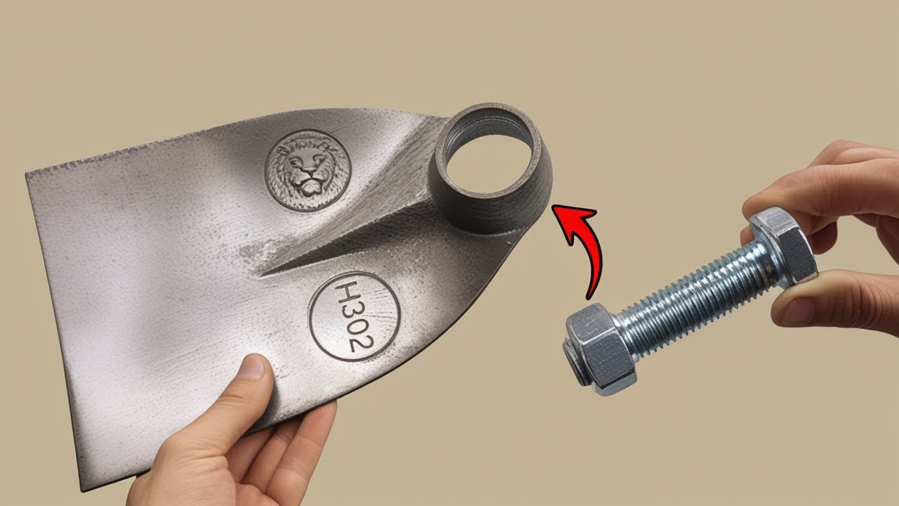 Это самодельное сварочное устройство делает кирку прочнее, чем когда-либо.