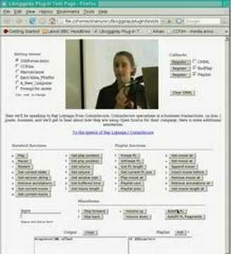 Annodex Web video javascript API demo