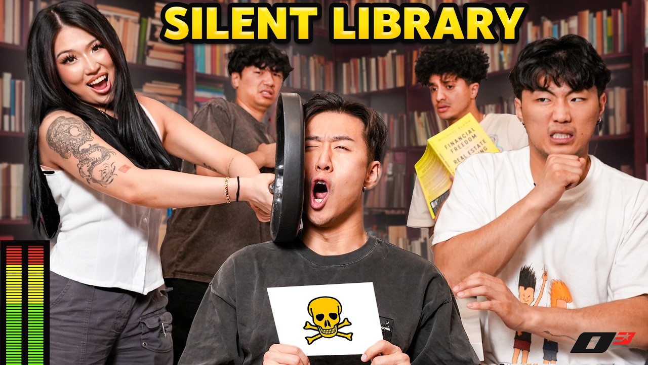 YOU LAUGH, YOU SUFFER! PAINFUL SILENT LIBRARY