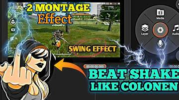 HOW TO EDIT LIKE COLONEL IN MOBILE || Freefire  2 Montage Effect in Kinemaster|| TAJ GAMING  ||FF