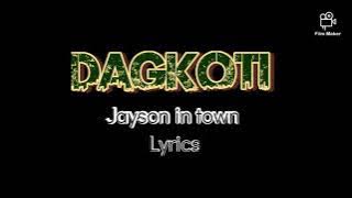 Jayson in town - Dagkoti (lyrics)