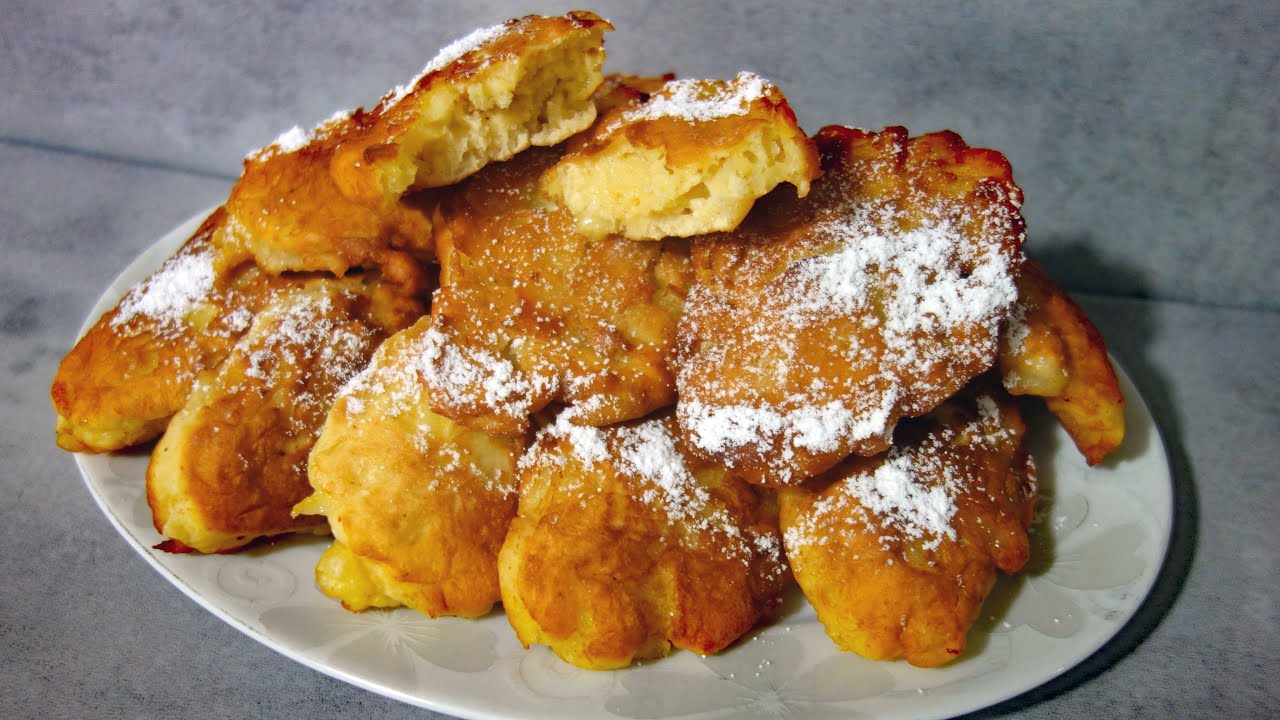 Puszyste jak chmurka! Najlepsze placki z jabłkami i jogurtem – lepsze niż racuchy! Hit śniadaniowy!