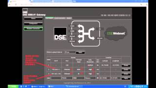 CONFIGURACION DE GETWAY DSE890 DseWebnet paraCONTROL REMOTO GENERADOR DIESEL