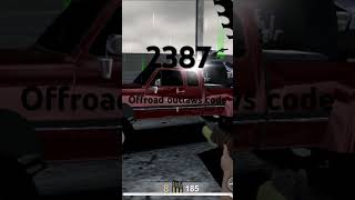 Offroad outlaws code!