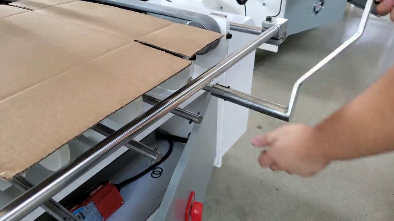 How to adjust the Automatic Corrugated Folder Gluer Machine