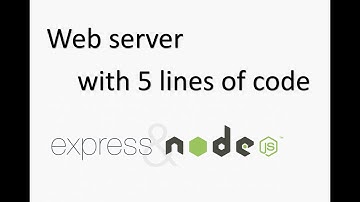 Hosting a website using only 5 lines of code in less than 10 minutes