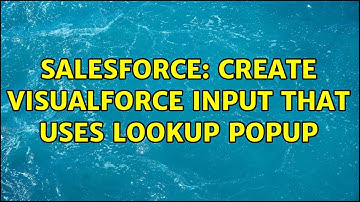 Salesforce: Create VisualForce input that uses Lookup popup