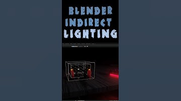 Blender Emission Indirect Lighting evee