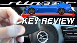 🔵  NEW 2018 KIA STINGER - KEY FOB REVIEW | First Look at Car Keys