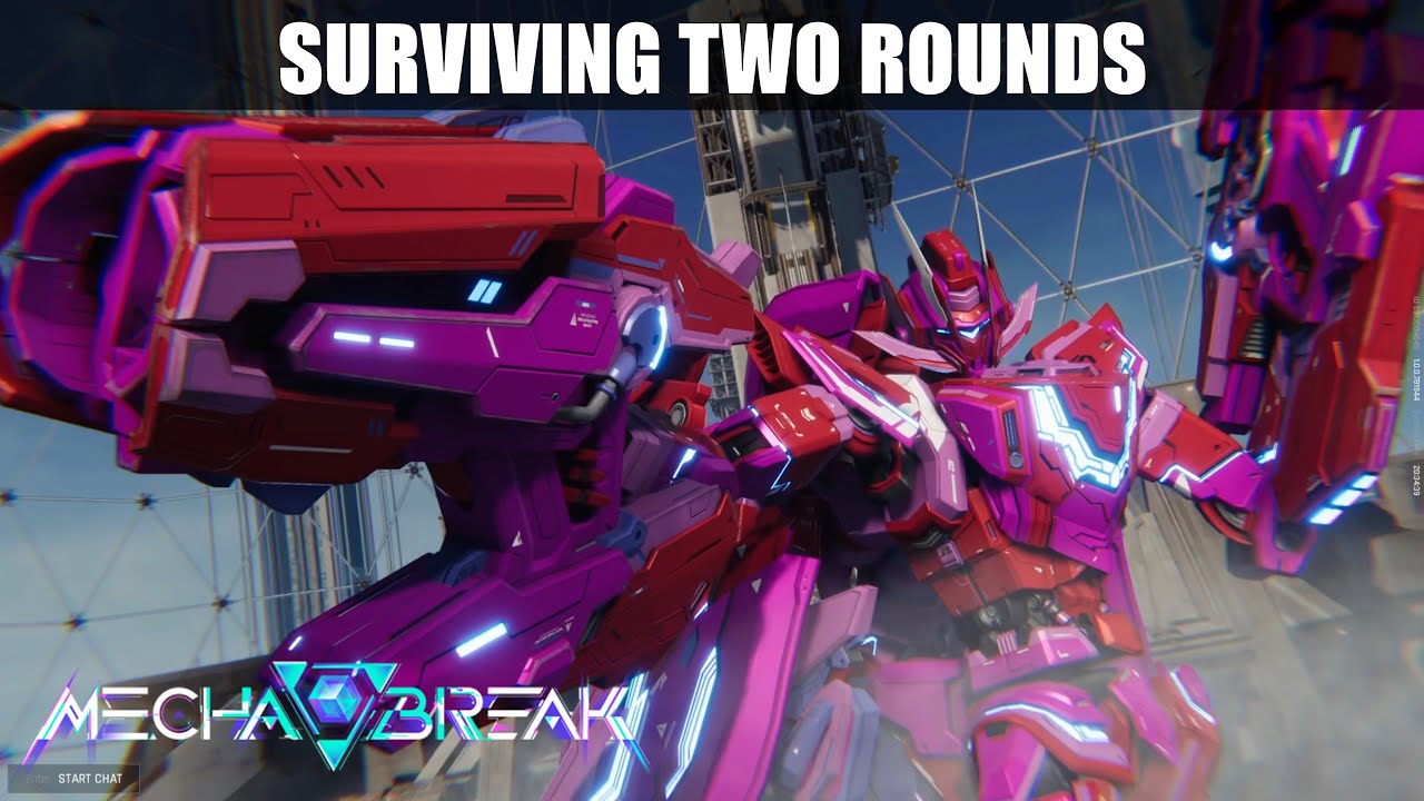 Mecha BREAK - Luminae MVP: Facing two supports