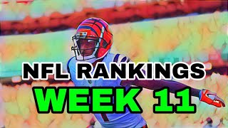 Fantasy Football Rankings: NFL Week 11 (2024)