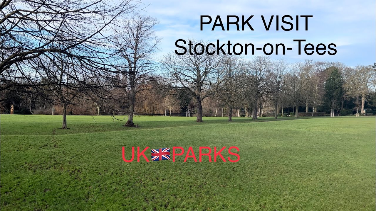 Park visit and walk | UK 🇬🇧 Park walk | Ropner Park Stockton-on-Tees UK Middlesbrough