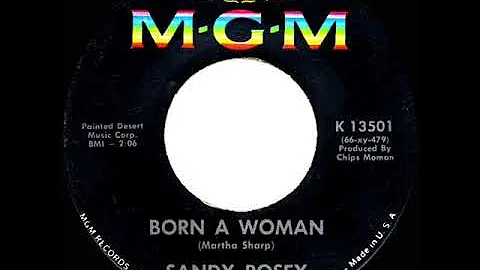 1966 HITS ARCHIVE: Born A Woman - Sandy Posey (mono 45)