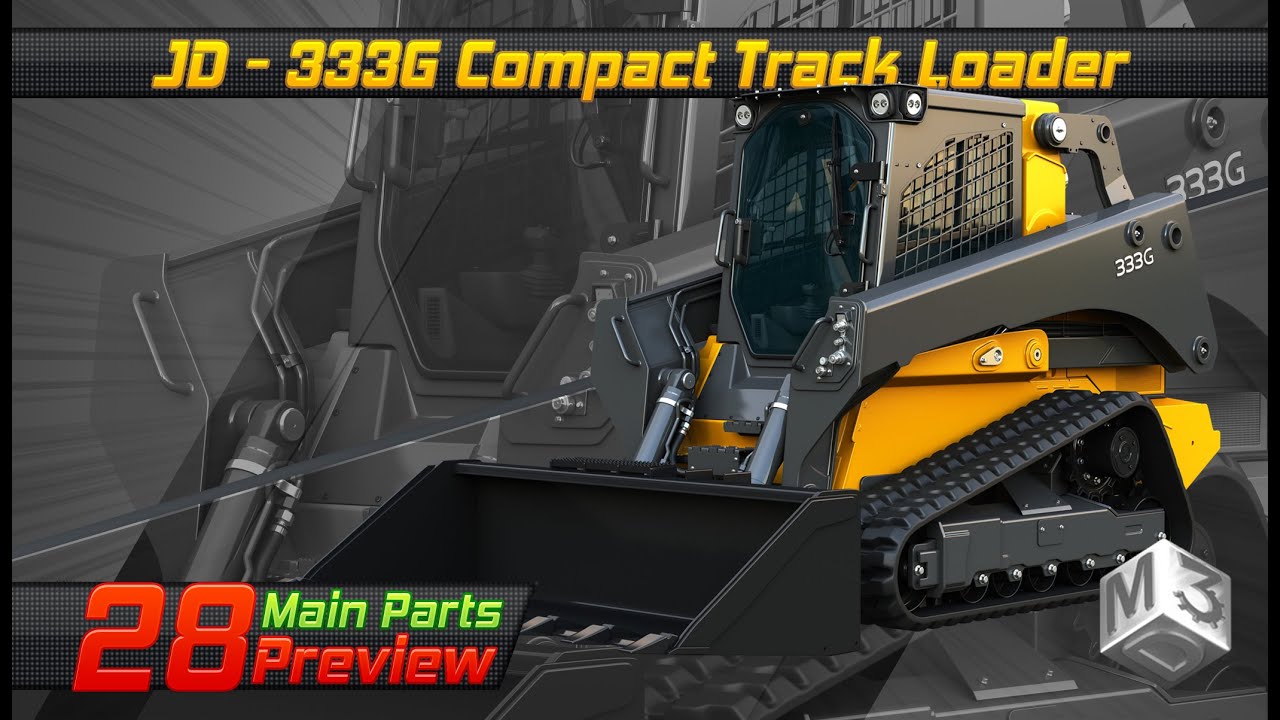 jd-333g-compact-track-loader-markos3d-3d-parts-preview-youtube